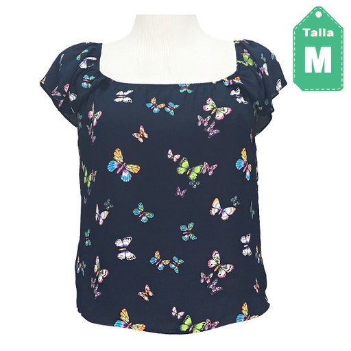 [6343] Blusa West Moon Mariposa- M