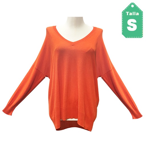 [6347] Bluson Zara Naranja- S