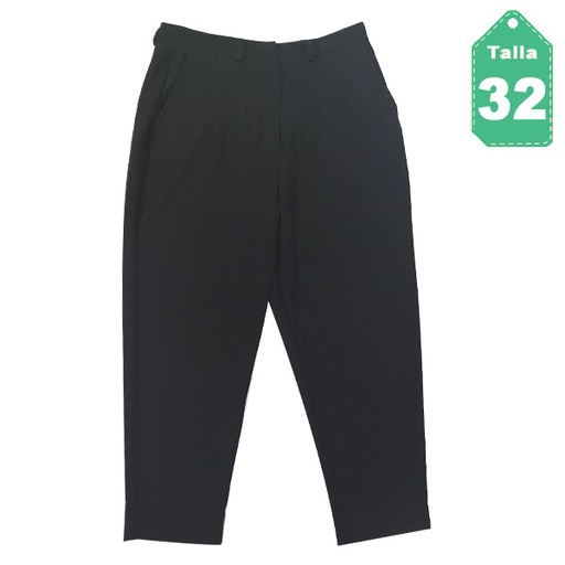 [6350] Pantalon Negro- 32