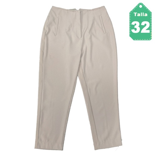 [6351] Pantalon Beige- 32 