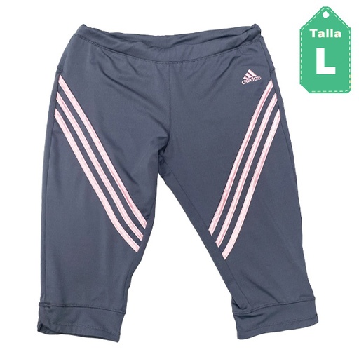 [6354] Legging Adidas Gris- L
