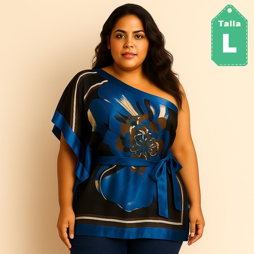 [6398] Bluson Poetry Estampado- L