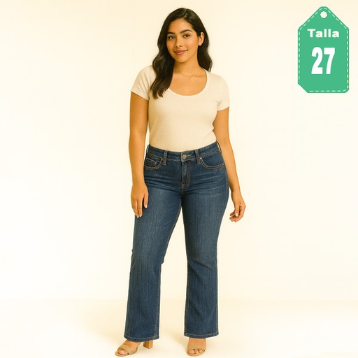 [6428] Jeans Sand Real Prelavado- 27