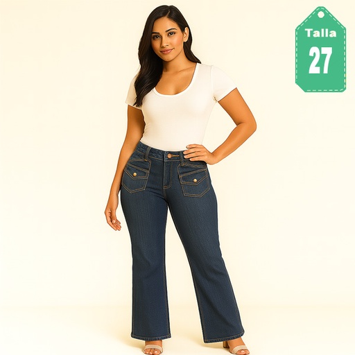 [6429] Jeans Vigos Azul- 27