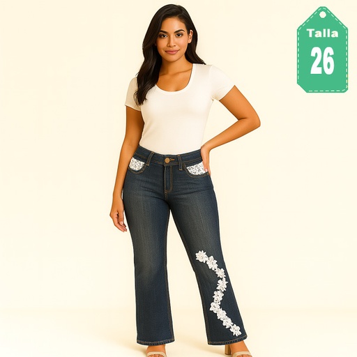 [6431] Jeans Booboo Prelavado- 26