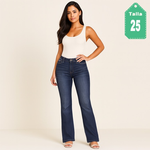 [6438] Jeans KanCan Prelavado Oscuro- 25