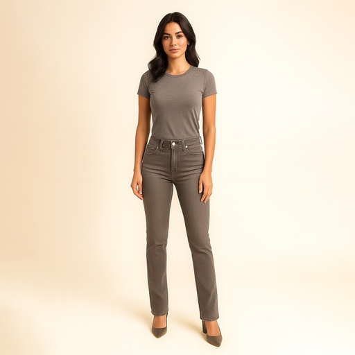 [6440] Jeans Vigos Gray- 26