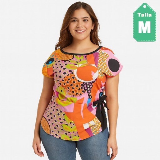 [6479] Bluson Vava Voom Multicolor- M
