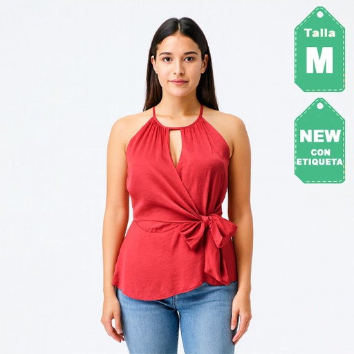 [6485] Blusa Naked Zebra Rosa Coral-  M