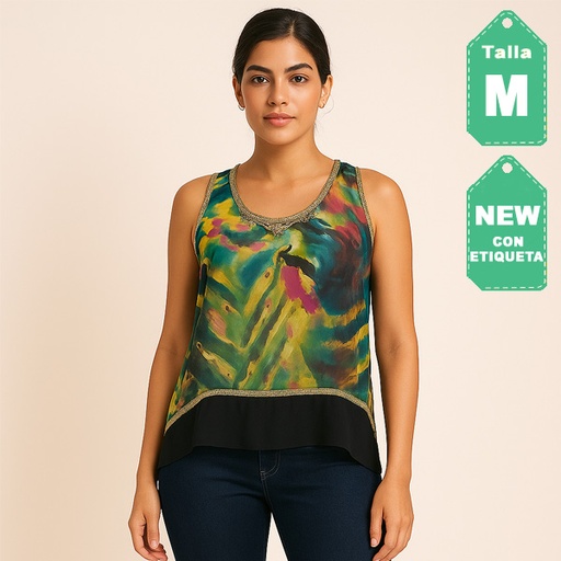 [6486] Blusa Oh My Julian Multicolor- M