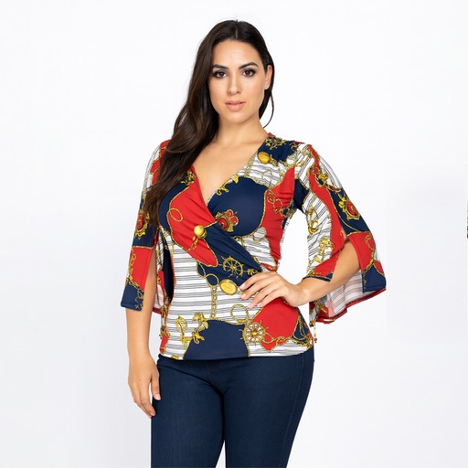 [6494] Bluson Vava Voom Estampado