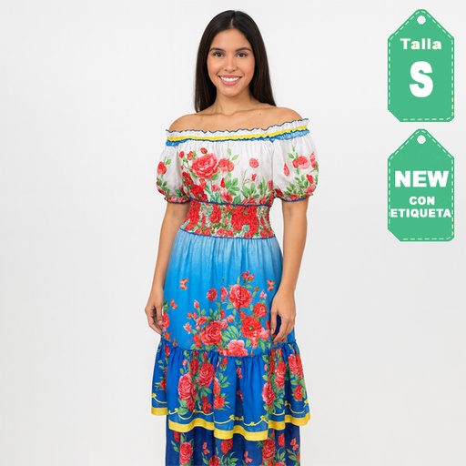 [6543] Vestido L´atiste Floral- S
