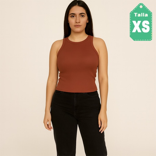 [6593] Camiseta A .New Day Terracota- XS