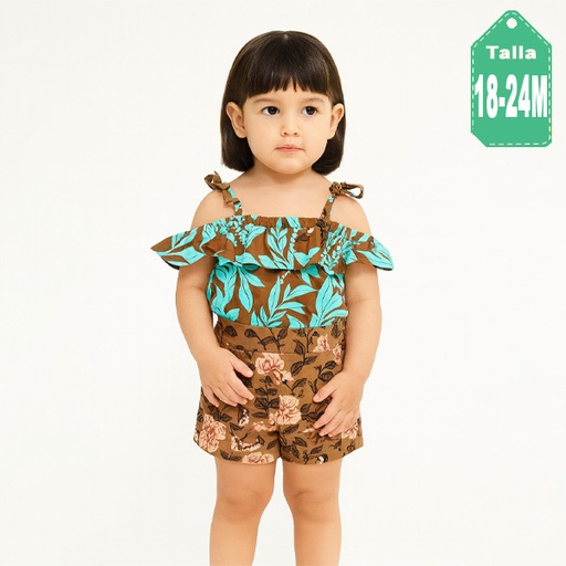 [6617] Short Janie&Jack Floral- 18/24M