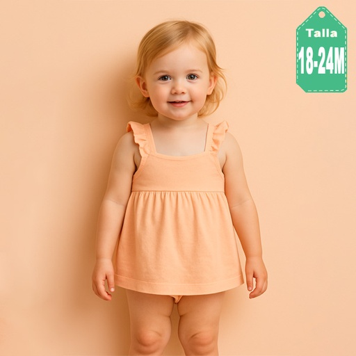 [6619] Blusa Janie&Jack Salmon- 18/24M