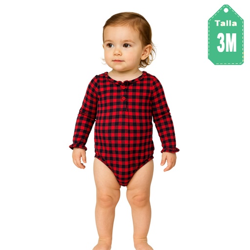 [6621] Body OshKosh Cuadros- 3M