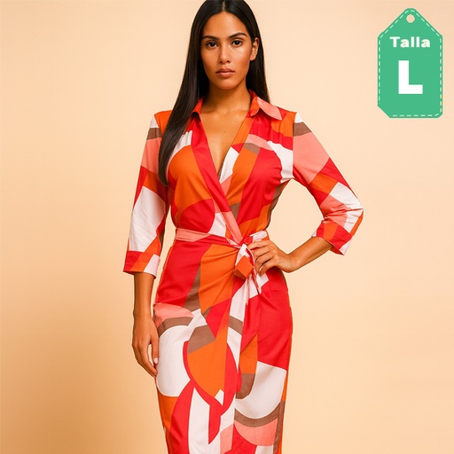 [6641] Camisero Multicolor- L