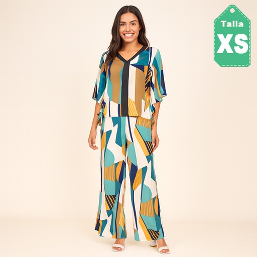 [6710] Conjunto Shein Multicolor- XS