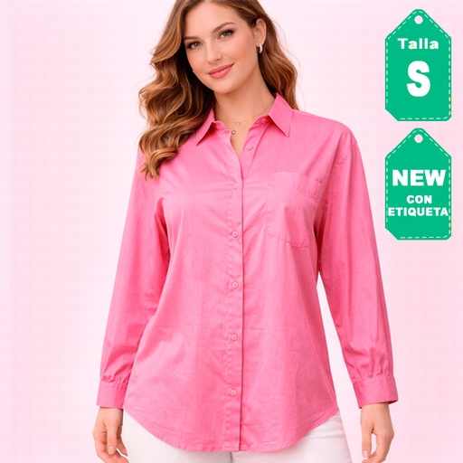 [6776] Camison Studio F Rosado- S