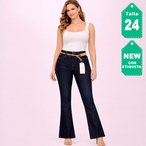 [6798] Jeans Studio F Negro- 24