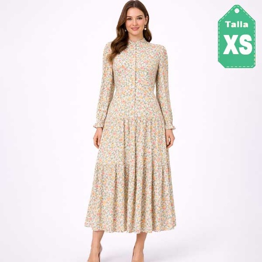 [6828] Camisero HyM Floral- XS