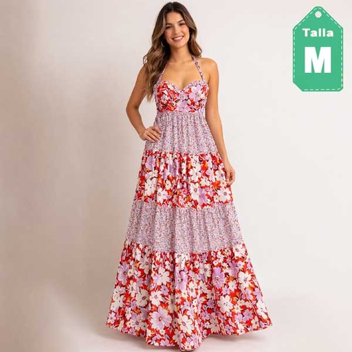 [6844] Vestido BOG Collective Floral- M