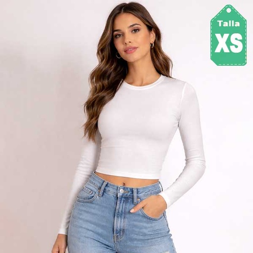 [6847] Blusa Sincerely Jules Plateado- XS