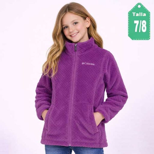 [6883] Sweater Columbia Morado- 7/8 