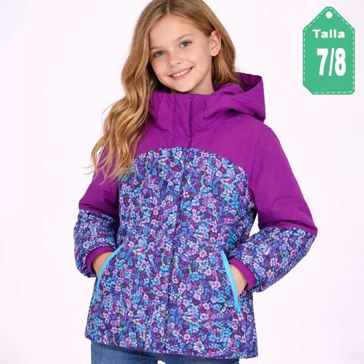 [6884] Chaqueta Columbia Estampado- 7/8